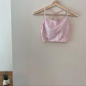 Athleta Crop Tank with shelf bra